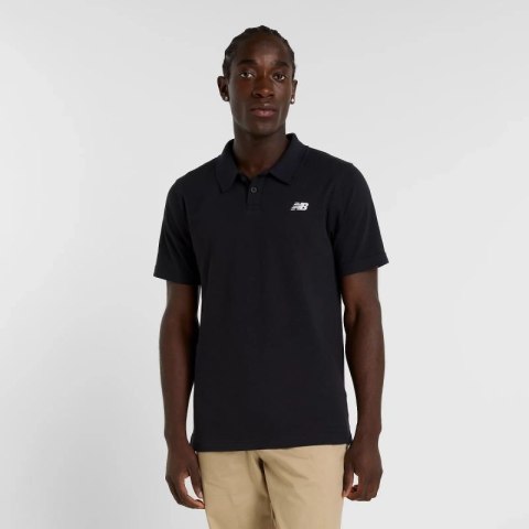 Koszulka New Balance Cotton Pique Polo M MT51519BK