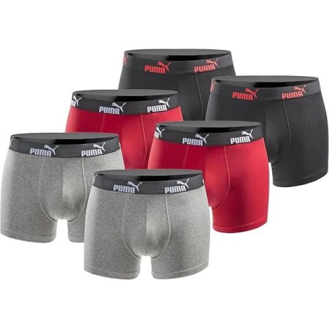 Bokserki Puma Boxershorts 6-pak M 1000035474250050 Bokserki Puma Boxershorts 6-pak M 1000035474250050