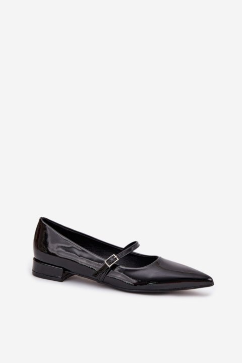 Baleriny Model Isvella QQ-269 Black - Step in style Baleriny Model Isvella QQ-269 Black - Step in style