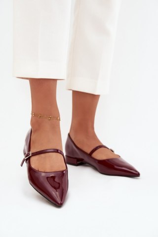 Baleriny Model Isvella QQ-269 Bordo - Step in style