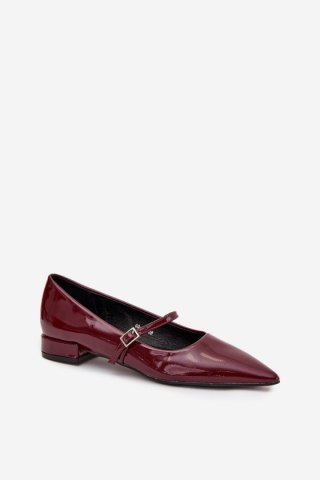 Baleriny Model Isvella QQ-269 Bordo - Step in style
