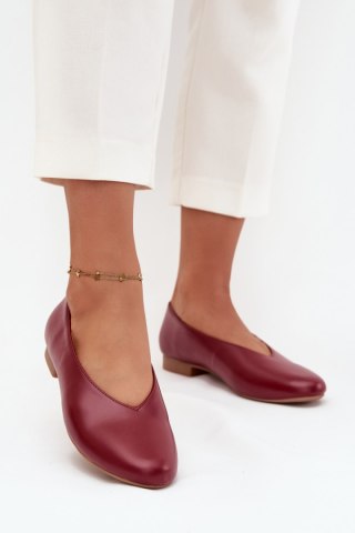 Baleriny Model Olyssia 5927 Bordo - Step in style