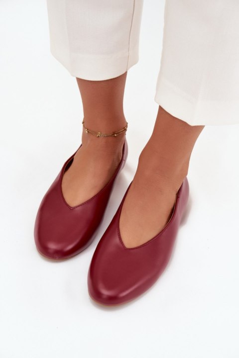 Baleriny Model Olyssia 5927 Bordo - Step in style Baleriny Model Olyssia 5927 Bordo - Step in style