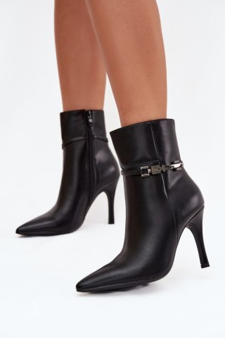 Botki Model Bellisse 8784 Black - Step in style