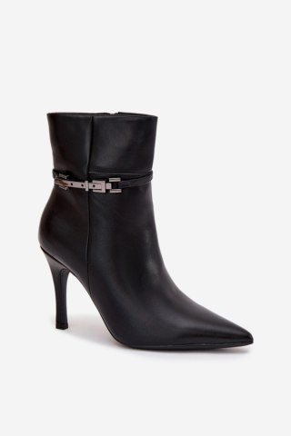 Botki Model Bellisse 8784 Black - Step in style