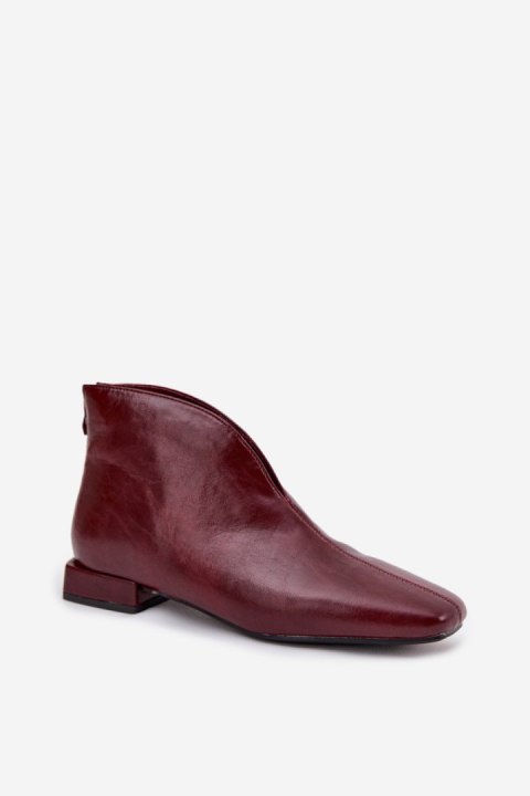 Botki Model Elvienne C-939 Bordo - Step in style