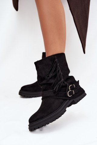 Botki Model Helianne WZ-108 Black - Step in style