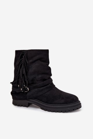 Botki Model Helianne WZ-108 Black - Step in style