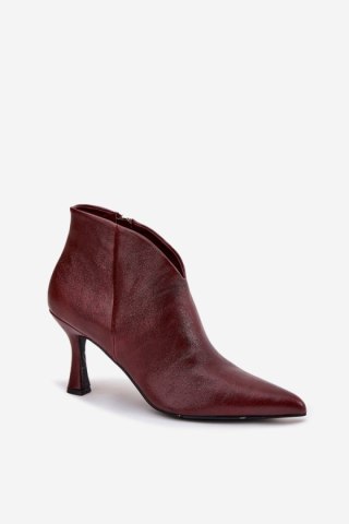 Botki Model Jolivra C851 Bordo Lakier - Step in style