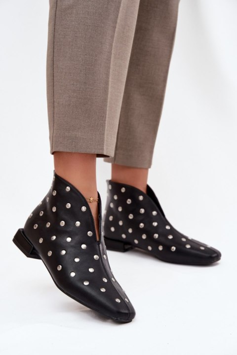 Botki Model Rosalind C-490 Black - Step in style