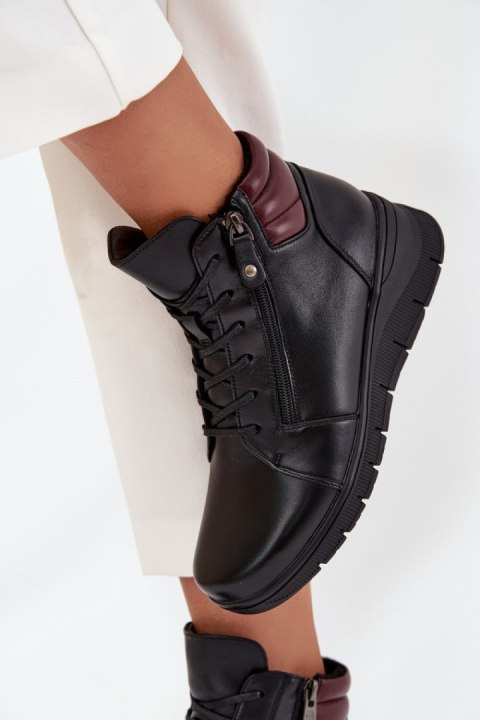 Botki Model Vinceza 39963 Black - Step in style Botki Model Vinceza 39963 Black - Step in style