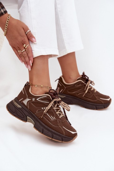 Buty Sportowe Model Annelie C3905 Czekolada - Step in style Buty Sportowe Model Annelie C3905 Czekolada - Step in style