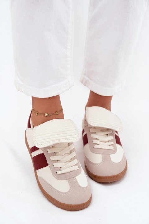 Buty Sportowe Model Ardira BL588P Bordo - Step in style Buty Sportowe Model Ardira BL588P Bordo - Step in style