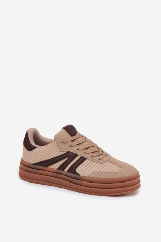 Buty Sportowe Model Corynelle 25817 Beige - Step in style