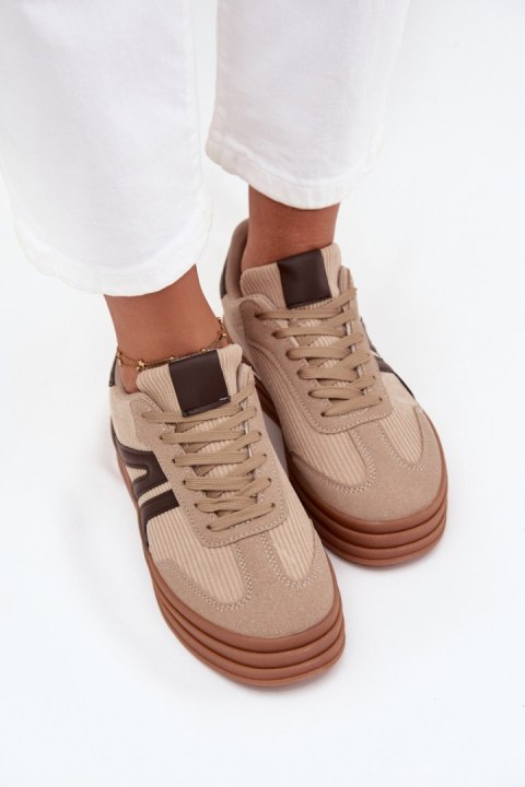Buty Sportowe Model Corynelle 25817 Beige - Step in style