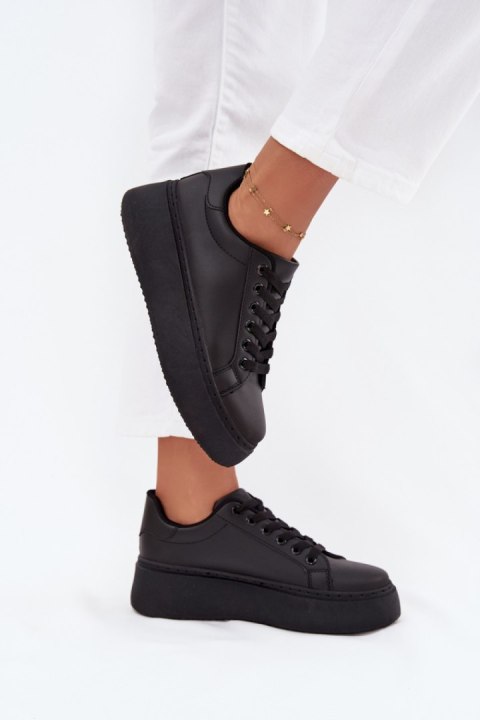 Buty Sportowe Model Sallira LA290P Black - Step in style Buty Sportowe Model Sallira LA290P Black - Step in style