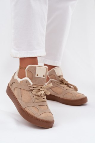 Buty Sportowe Model Solvia BL617P Beige - Step in style