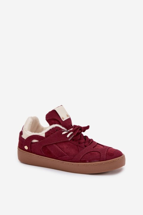 Buty Sportowe Model Solvia BL617P Bordo - Step in style Buty Sportowe Model Solvia BL617P Bordo - Step in style