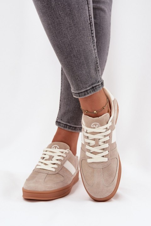 Buty Sportowe Model Vinceza 14029 Beige - Step in style Buty Sportowe Model Vinceza 14029 Beige - Step in style