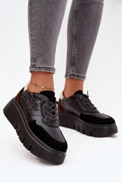 Buty Sportowe Model Vinceza 58565 Black - Step in style Buty Sportowe Model Vinceza 58565 Black - Step in style