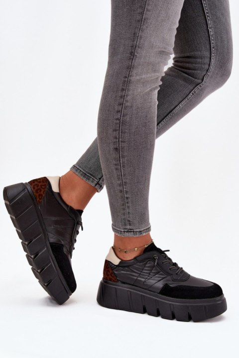 Buty Sportowe Model Vinceza 58565 Black - Step in style Buty Sportowe Model Vinceza 58565 Black - Step in style