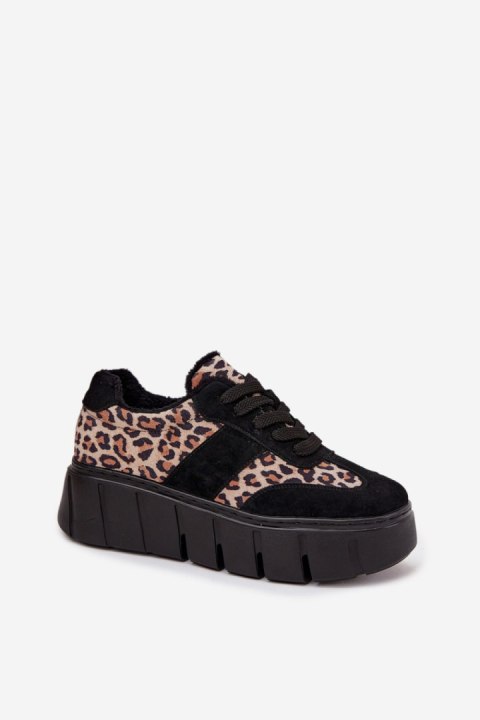 Buty Sportowe Model Vinceza 66841 Panterka Black - Step in style Buty Sportowe Model Vinceza 66841 Panterka Black - Step in style