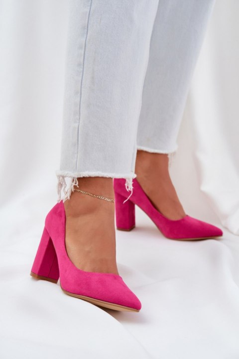 Czółenka Model Florena NF-47P Fuksja - Step in style Czółenka Model Florena NF-47P Fuksja - Step in style