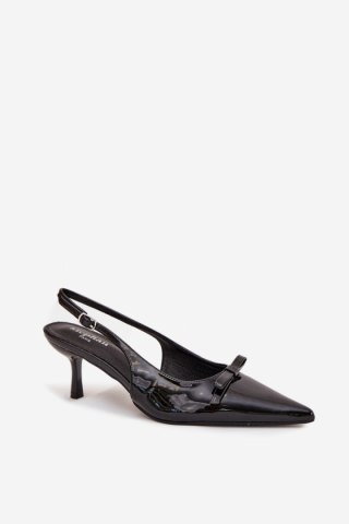 Czółenka Model Olvena P-1467 Black - Step in style