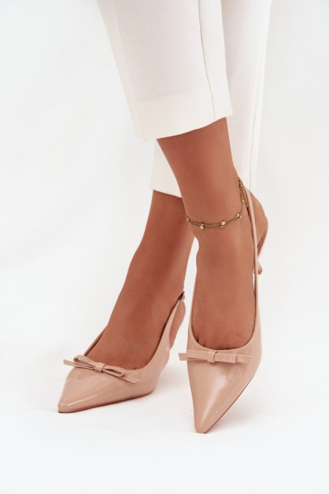 Czółenka Model Olvena P-1467 Nude - Step in style Czółenka Model Olvena P-1467 Nude - Step in style