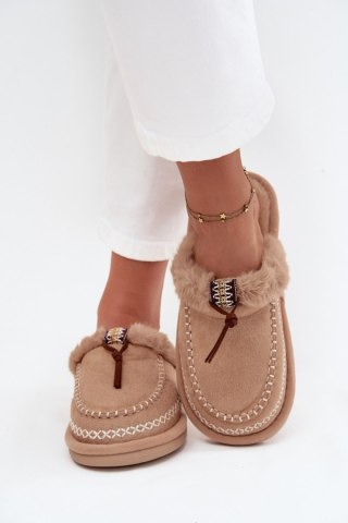 Kapcie Model Perivelle 608 Beige - Step in style