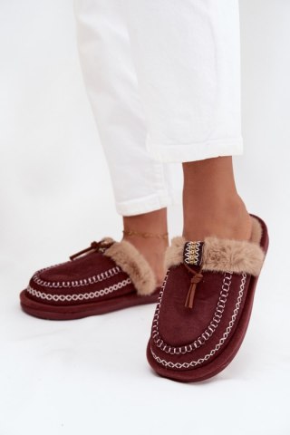 Kapcie Model Perivelle 608 Bordo - Step in style