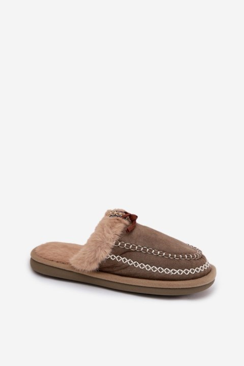 Kapcie Model Perivelle 608 Green - Step in style Kapcie Model Perivelle 608 Green - Step in style