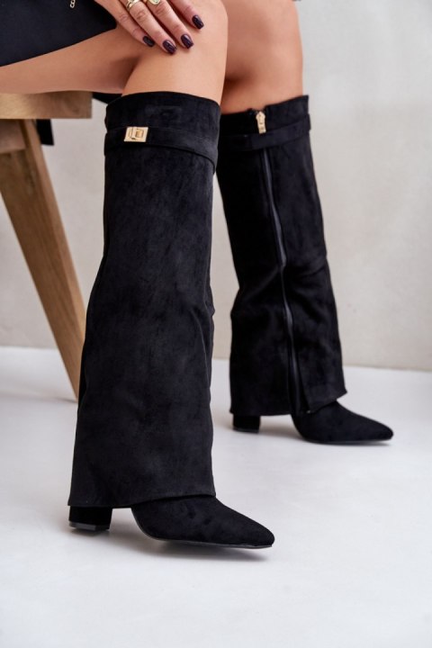 Kozaki Model Evyra LQ-136/9501A Black - Step in style Kozaki Model Evyra LQ-136/9501A Black - Step in style