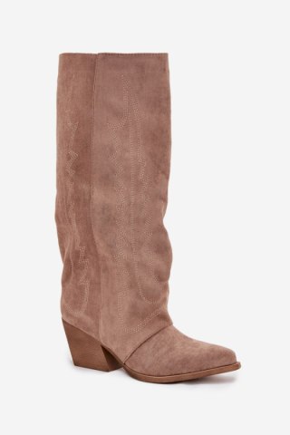 Kozaki Model Isalina LQ-160 Beige - Step in style