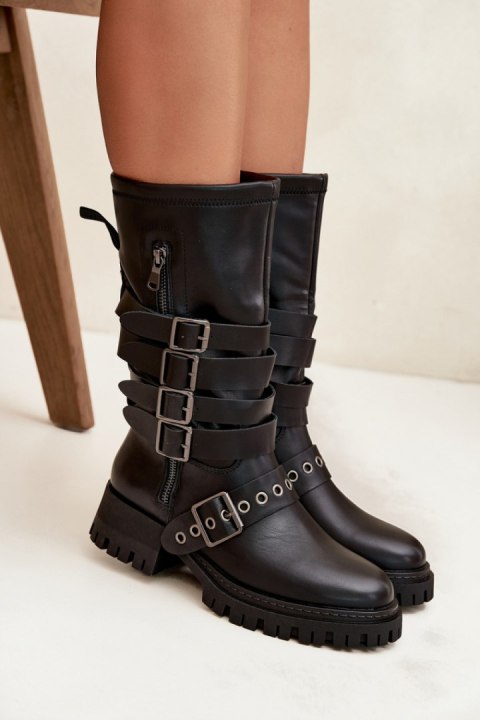 Kozaki Model Ivaline 3644 Black - Step in style Kozaki Model Ivaline 3644 Black - Step in style