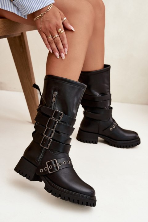 Kozaki Model Ivaline 3644 Black - Step in style Kozaki Model Ivaline 3644 Black - Step in style