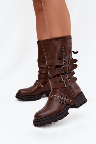 Kozaki Model Ivaline 3644 Brown - Step in style