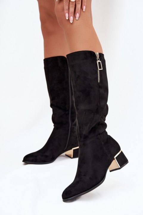 Kozaki Model Lyvienne 6912 Black - Step in style Kozaki Model Lyvienne 6912 Black - Step in style