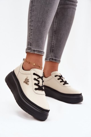 Półbuty Model Vinceza 41495 Beige - Step in style