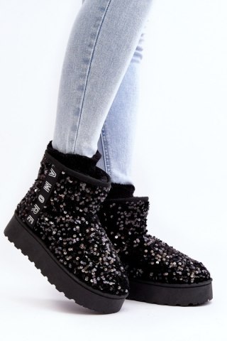 Śniegowce Model Silmo 20224-4A Black - Step in style