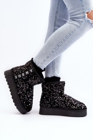 Śniegowce Model Silmo 20224-4A Black - Step in style