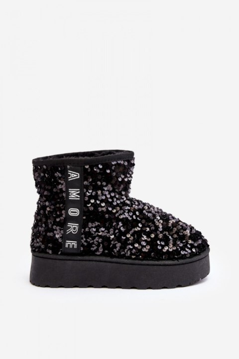 Śniegowce Model Silmo 20224-4A Black - Step in style Śniegowce Model Silmo 20224-4A Black - Step in style