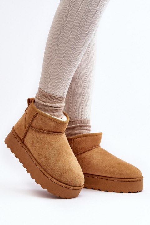 Śniegowce Model Xamella 20216-4B Camel - Step in style Śniegowce Model Xamella 20216-4B Camel - Step in style