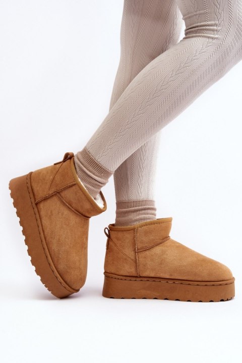 Śniegowce Model Xamella 20216-4B Camel - Step in style Śniegowce Model Xamella 20216-4B Camel - Step in style