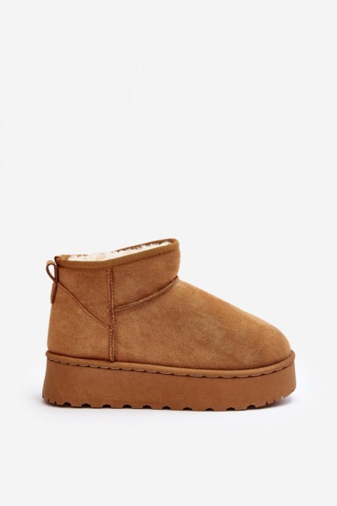 Śniegowce Model Xamella 20216-4B Camel - Step in style Śniegowce Model Xamella 20216-4B Camel - Step in style