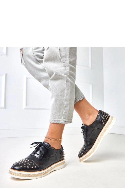 Półbuty Model Kamira 8563 Black - Solea Półbuty Model Kamira 8563 Black - Solea