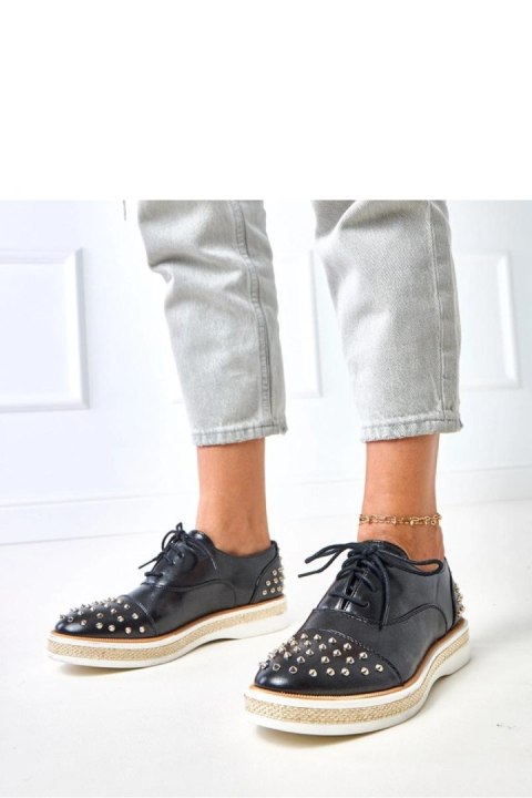 Półbuty Model Kamira 8563 Black - Solea Półbuty Model Kamira 8563 Black - Solea