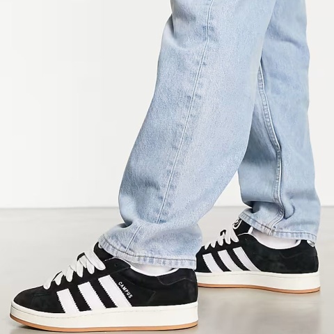 Adidas Campus 00s-HQ8708, Czarny