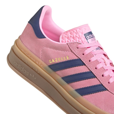 Adidas Gazelle Bold W- H06122, Różowy Granatowy