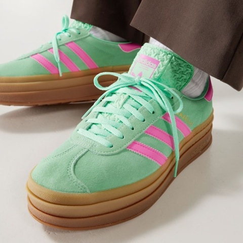 Adidas Gazelle Bold W- H06125, Zielony Adidas Gazelle Bold W- H06125, Zielony